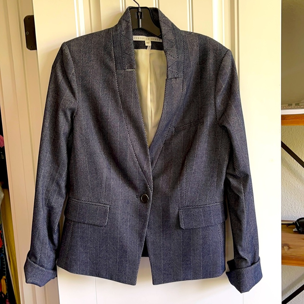 Veronica Beard Jacket Blue 10